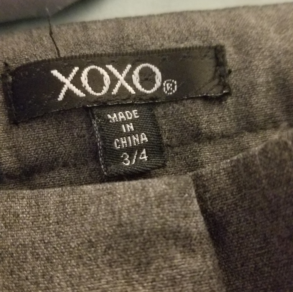 Grey XOXO slacks